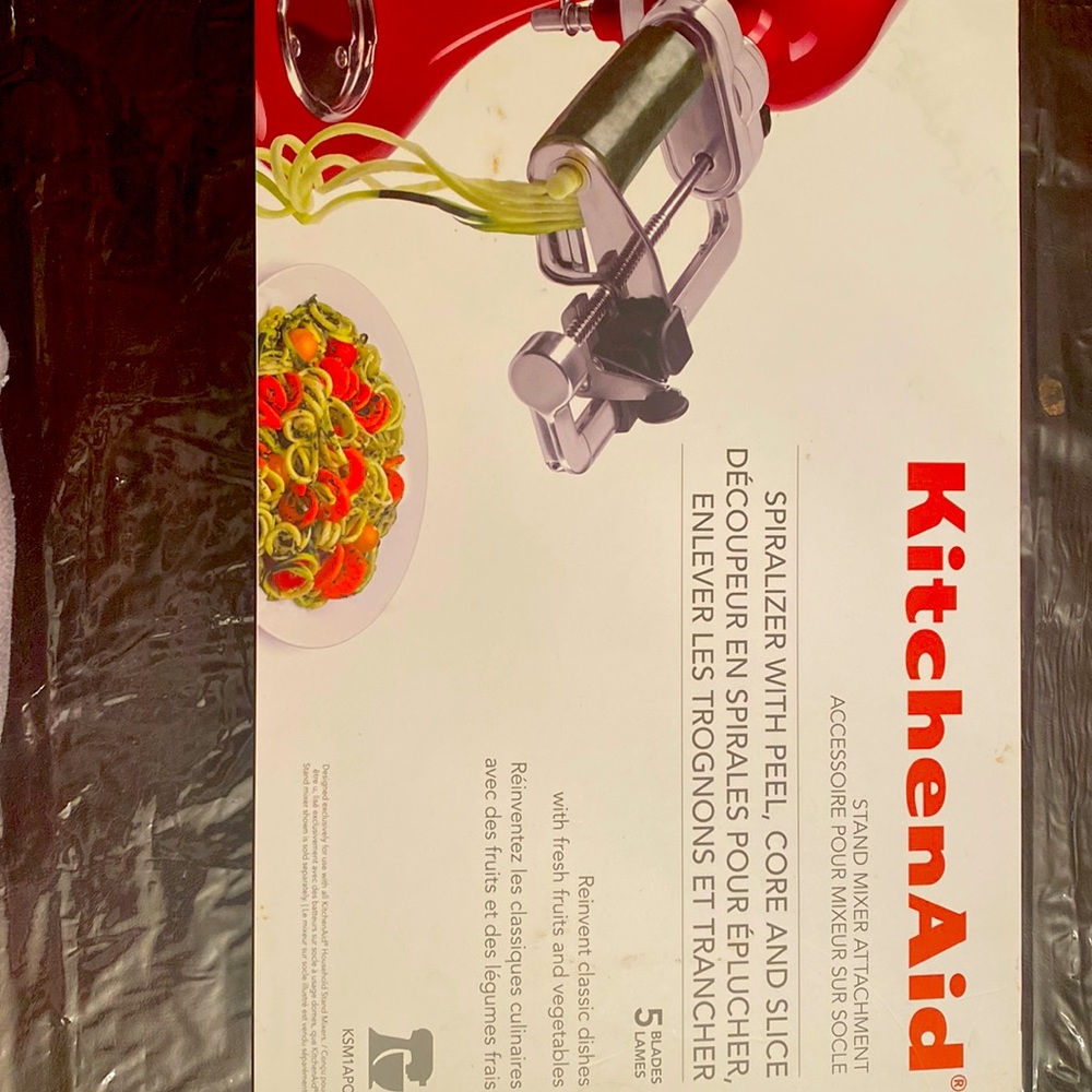 KitchenAid Spiralizer, Core and Slice attachment